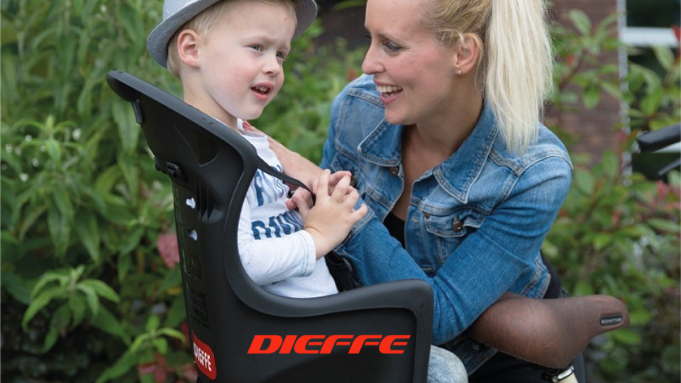 DIEFFE Bikey Cool FM – сигурност и комфорт за всяко семейно приключение