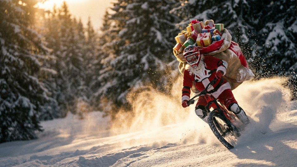 Тази Коледа бъди вело-Дядо Коледа!