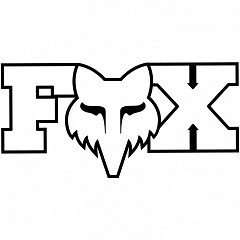 СТИКЕР FOX X 7 WHT