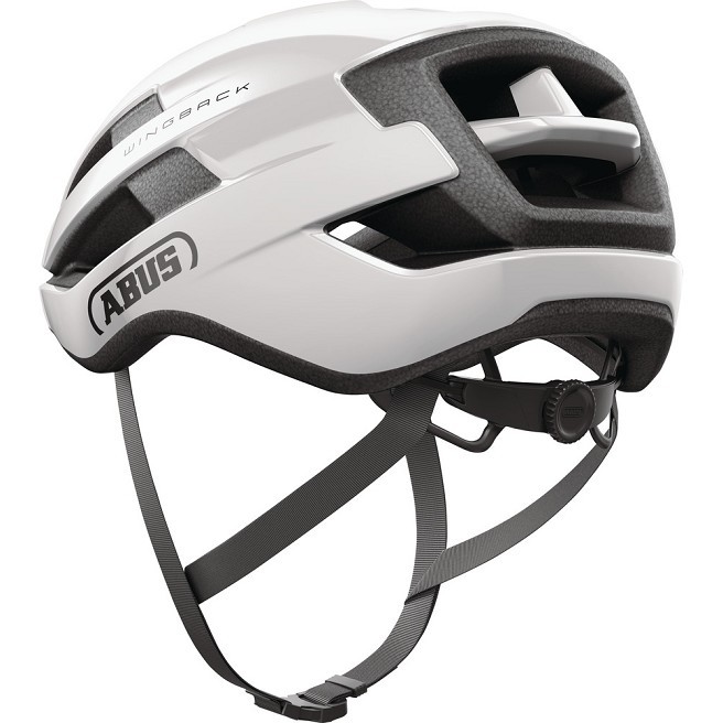 каска abus wingback shiny white