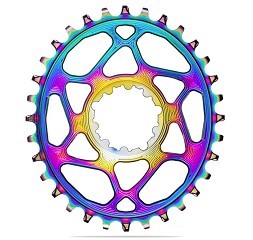 ПЛОЧА AB OVAL SRAM DM 148  PVD RAINBOW 30T