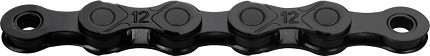 ВЕРИГА KMC DLC 12 BLACK WAXED 12S 126L