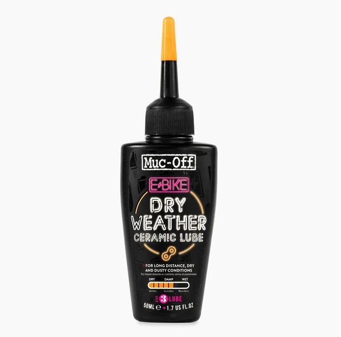 МАСЛО ЗА ВЕРИГА MUC-OFF CERAMIC DRY E-BIKE 50ML