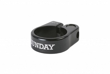 СКОБА ЗА СЕДЛО SUNDAY С БОЛТ 26.8MM BLACK