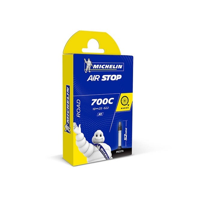 ВЪТРЕШНА ГУМА 28 MICHELIN AIR STOP 700X24-32 PV 48