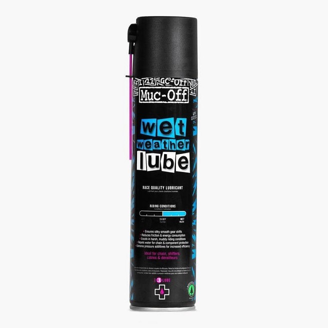 СПРЕЙ ЗА ВЕРИГА MUC-OFF WET CHAIN LUBE 400ML