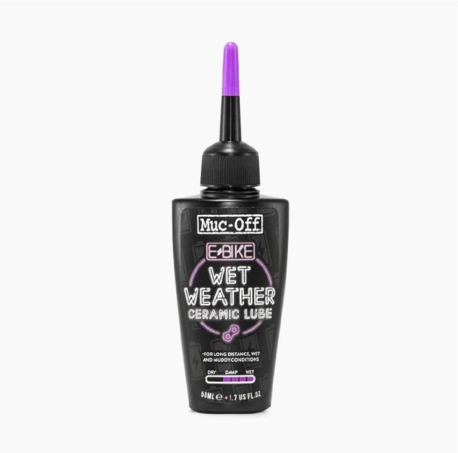 МАСЛО ЗА ВЕРИГА MUC-OFF CERAMIC WET E-BIKE 50ML