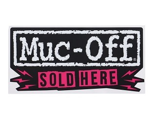 СТИКЕР MUC-OFF SOLD HERE WINDOW STICKERS