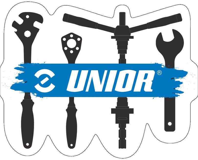 СТИКЕР UNIOR LABEL UNIOR BIKE TOOLS 90/75