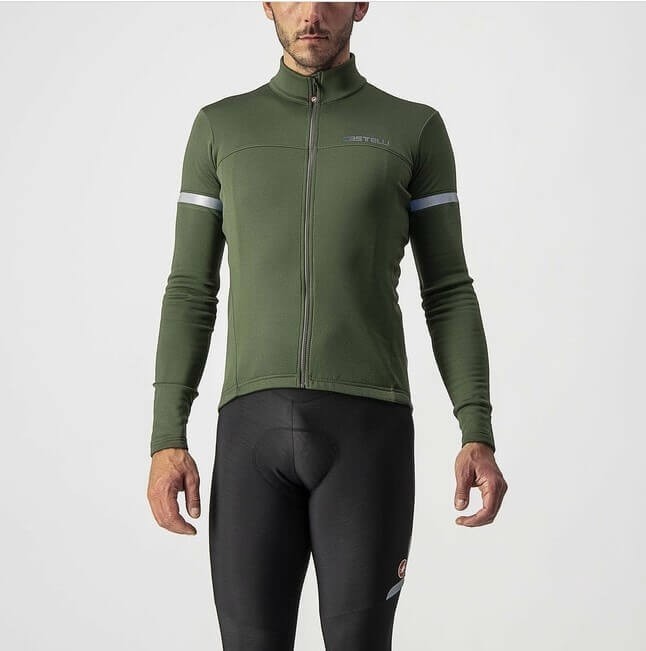 ДЖЪРСИ LS CASTELLI FONDO FZ GREEN SILVER