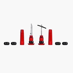 ТАПИ ЗА КОРМИЛО MUC-OFF STEALTH TUBELESS PLUGS RED