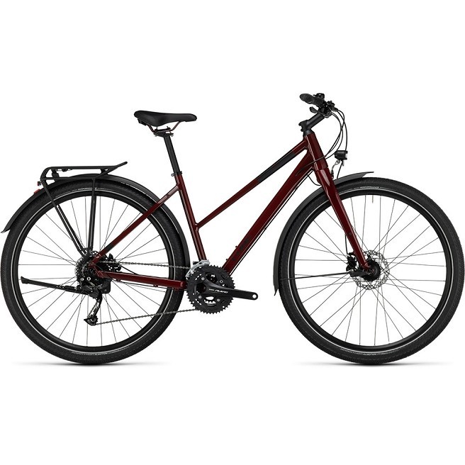 ВЕЛОСИПЕД 28 CUBE TRAVEL RED BLK TR