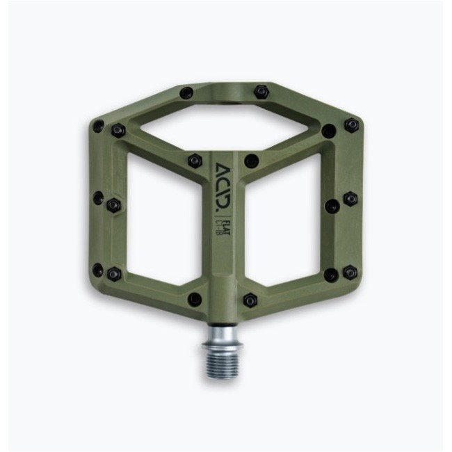 ПЕДАЛИ ПЛАТФОРМЕНИ CUBE ACID C1-IB OLIVE GREEN
