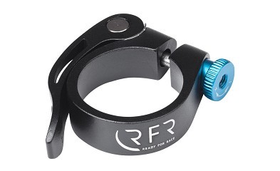 СКОБА ЗА СЕДЛО CUBE С АВТОМАТ 34.9MM BLACK BLUE