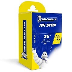 ВЪТРЕШНА ГУМА 26 MICHELIN AIR STOP 1.5-2.50 AV