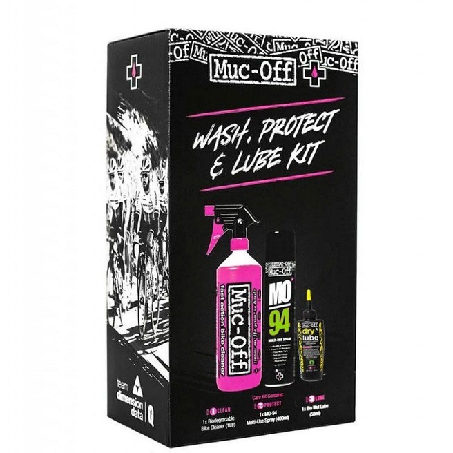 КОМПЛЕКТ MUC-OFF WASH PROTECT DRY LUBE KIT