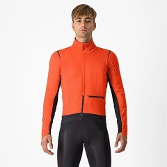 ЯКЕ LS CASTELLI ALPHA DOPPIO ROS ORANGE BLACK