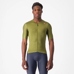 ДЖЪРСИ SS CASTELLI ESPRESSO SAGE ELECTRIC LIME
