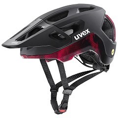 КАСКА UVEX REACT MIPS BLACK-RUBY RED