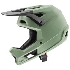 КАСКА UVEX RAVAGE MOSS GREEN-BLACK MATT